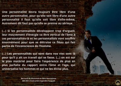 Synthèse vibratoire – MR 093 L’insécurité engendre l’orgueil