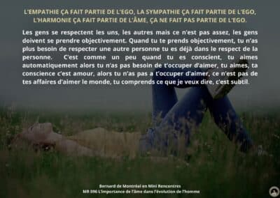 Synthèse vibratoire – MR-096 L’importance de l’âme dans l’évolution de l’homme