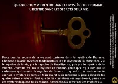 Synthèse vibratoire – MR 099 l’intelligence c’est vibratoire, ce n’est pas psychologique