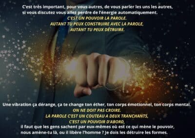 Synthèse vibratoire – MR 111 Une vibration ça dérange, ça te change ton éther, ton corps émotionnel, ton corps mental