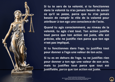 Synthèse vibratoire – MR 115 Autant le bien, autant le mal, retardent l’évolution de l’homme