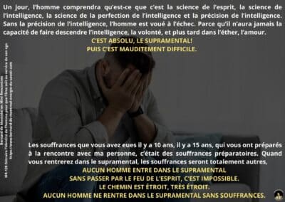 Synthèse vibratoire – MR 128 Détruire l&rsquo;identité de l&rsquo;homme pour que l&rsquo;âme soit au service de son égo