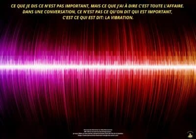 Synthèse vibratoire – MR 145 En brisant les lois d’impression, je vous libère et vous entrez temporairement dans les lois de la lumière.