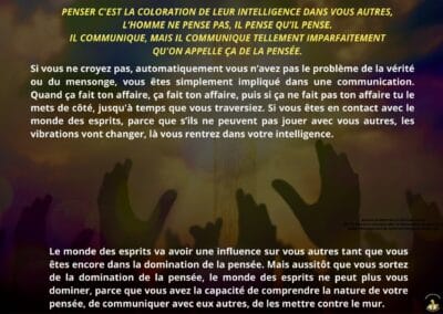 Synthèse vibratoire – MR 157 Plus tu es conscient, plus tu maximalises ton plan de vie