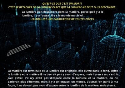 Synthèse vibratoire – MR 164 Quand Quand un homme rentre dans l&rsquo;intelligence, il doit apprendre à détruire ce qui a nourrit l&rsquo;humanité