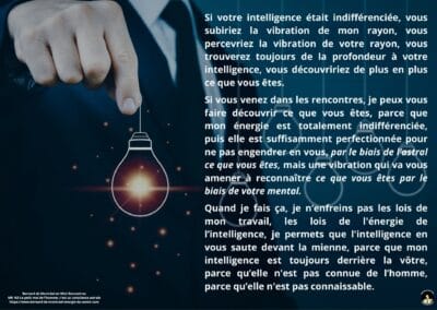 Synthèse vibratoire – MR 165 Le petit moi de l&rsquo;homme c&rsquo;est sa conscience astrale