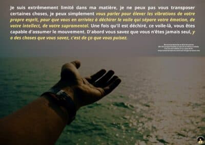 Synthèse vibratoire – MR 170 Lorsque l&rsquo;homme se sert de lui-même à volonté, il se sert de l&rsquo;infinité, y a plus de fin