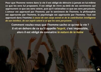 Synthèse vibratoire – MR 172 La haine cosmique et conscience expérimentale