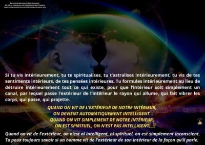 Synthèse vibratoire – MR 186 La conscience c’est l’ajustement dans l’homme