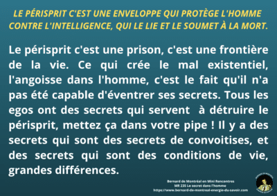 Synthèse vibratoire – MR 235 Le secret dans l&rsquo;homme