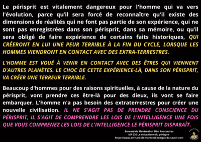 Synthèse vibratoire – MR 236 Le mécanisme du périsprit