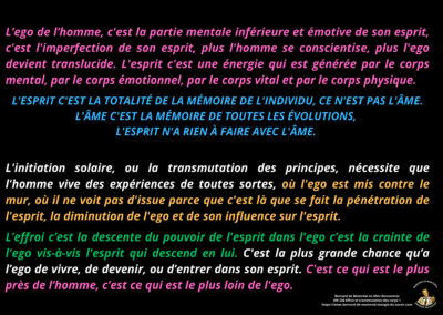 Synthèse vibratoire – MR 238 Effroi et transmutation des corps