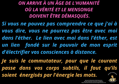 Synthèse vibratoire – MR 260 Comprendre l’inertie de l’intelligence