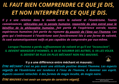 Synthèse vibratoire – MR 314 L’ésotérisme