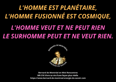 Synthèse vibratoire – MR 316 Vivre sa vie d’une façon plus réelle