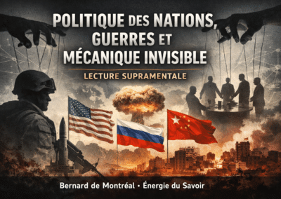 Politique des nations, guerres et mécanique invisible — lecture supramentale