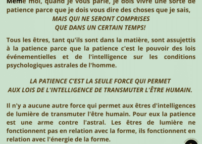 Synthèse vibratoire – MR 335 La patience