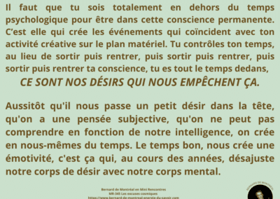 Synthèse vibratoire – MR 345 Les excuses cosmiques