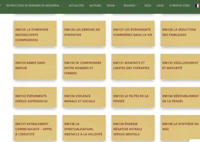 Daniel  Ménard : 140 conférences publiques en ligne