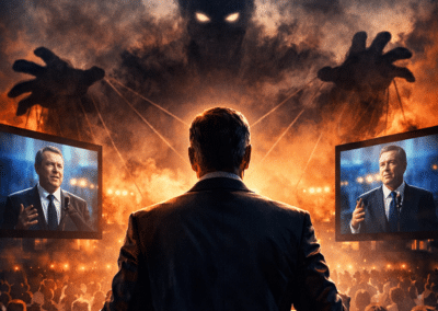 Fabrication des figures politiques — pouvoir, masses et mécanique invisible