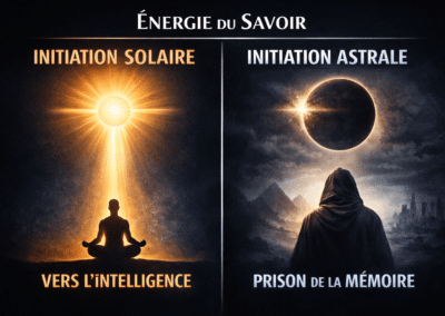 Initiation solaire vs initiation astrale : sortir de la mémoire pour entrer dans l’intelligence