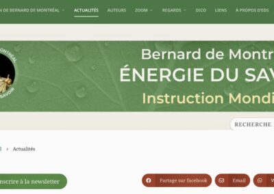 0 EDS — Accès direct à l’œuvre de Bernard de Montréal : sortir de l’astral et entrer dans l’intelligence réelle
