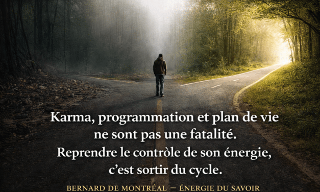 Karma, programmation et destinée : sortir du plan de vie et reprendre le contrôle