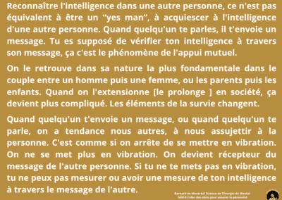 Synthèse vibratoire SEM 008 – Créer des abris pour assurer la pérennité