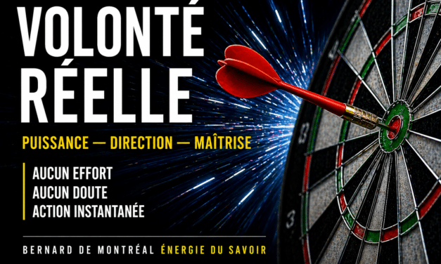 La volonté réelle — puissance vibratoire et souveraineté de l’être