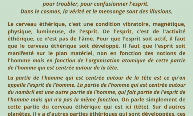 Synthèse vibratoire – MR 350 Vivre sans notions, c’est vivre en paix