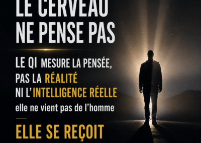 Le cerveau ne pense pas;  QI et intelligence réelle — le renversement supramental