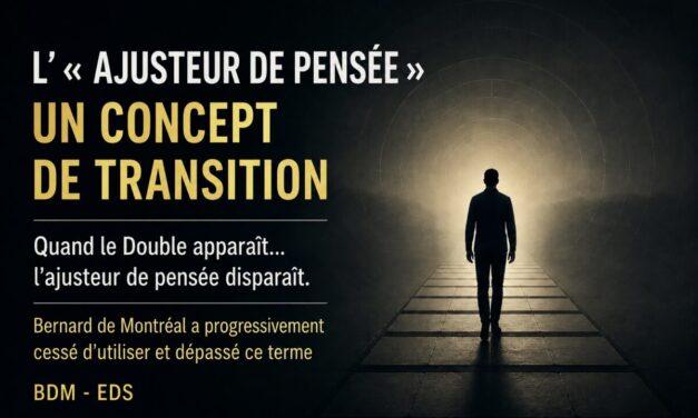 L&rsquo;ajusteur de pensée – Du concept à l&rsquo;identité