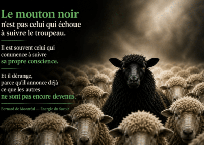 « Le mouton noir »  –  de la différence à l’identité réelle
