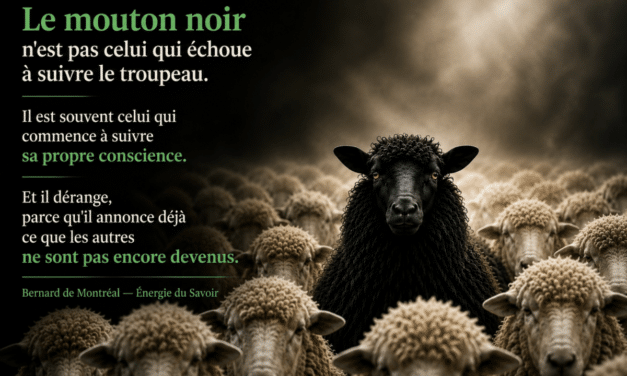 « Le mouton noir »  –  de la différence à l’identité réelle